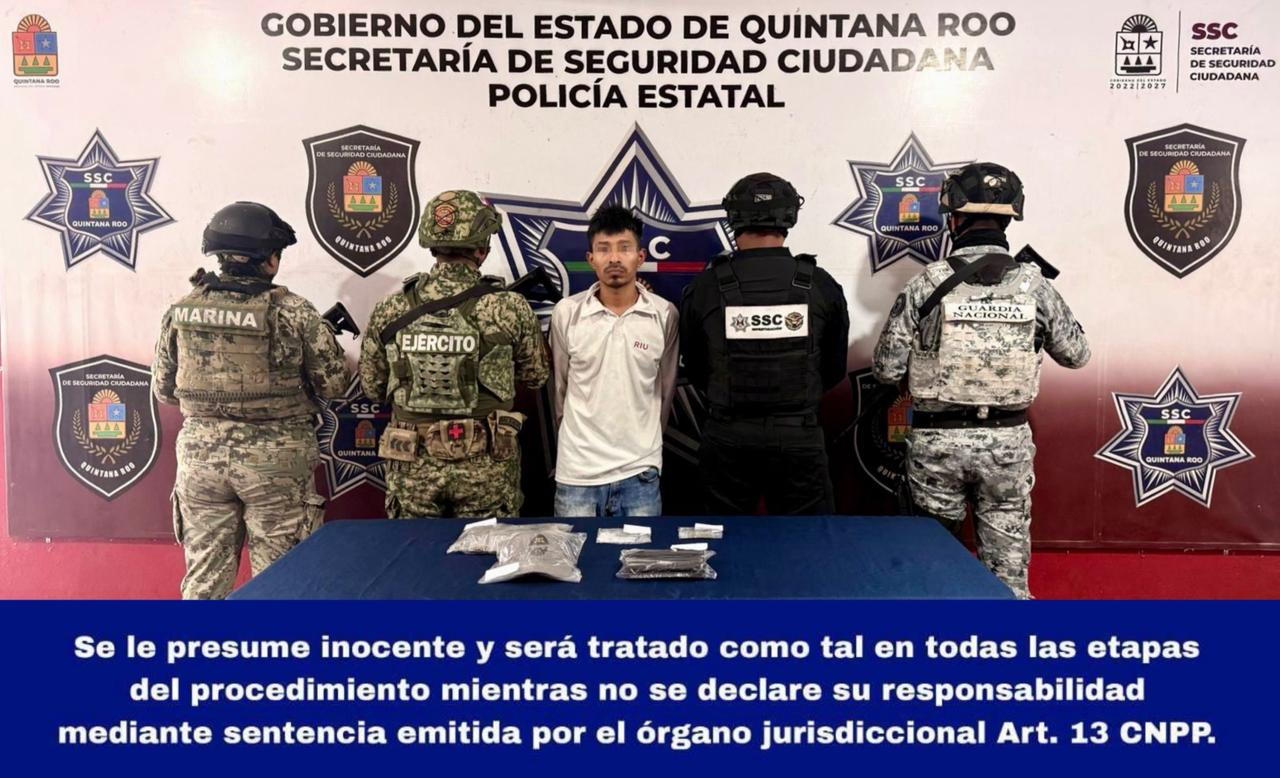 Cae por delito contra la salud