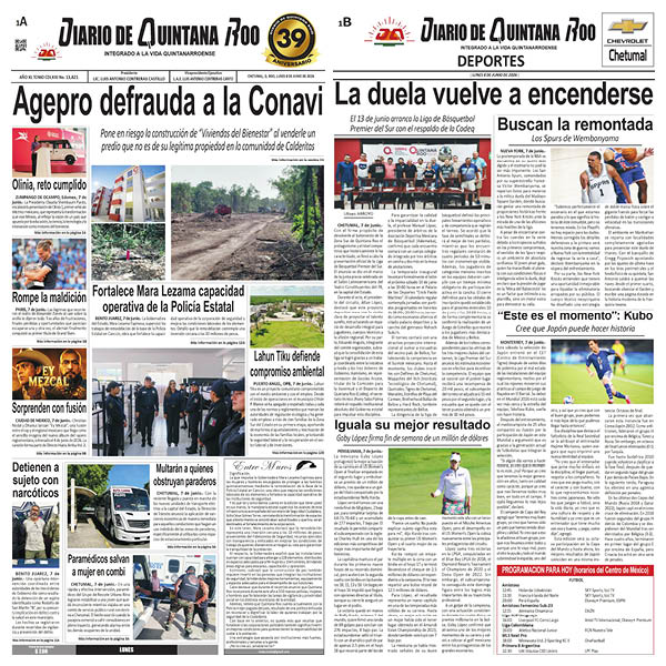 08 de JUNIO del 2026