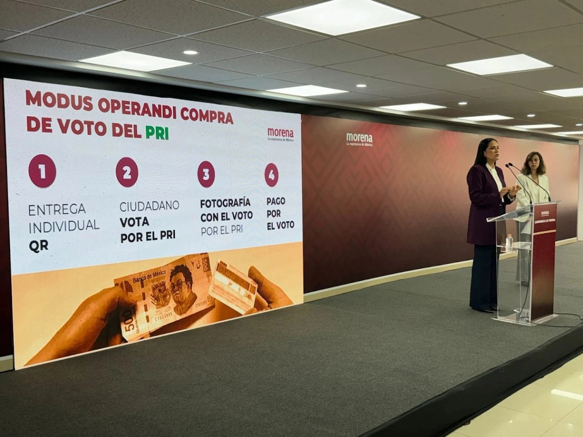 Presidenta de Morena adelanta denuncias